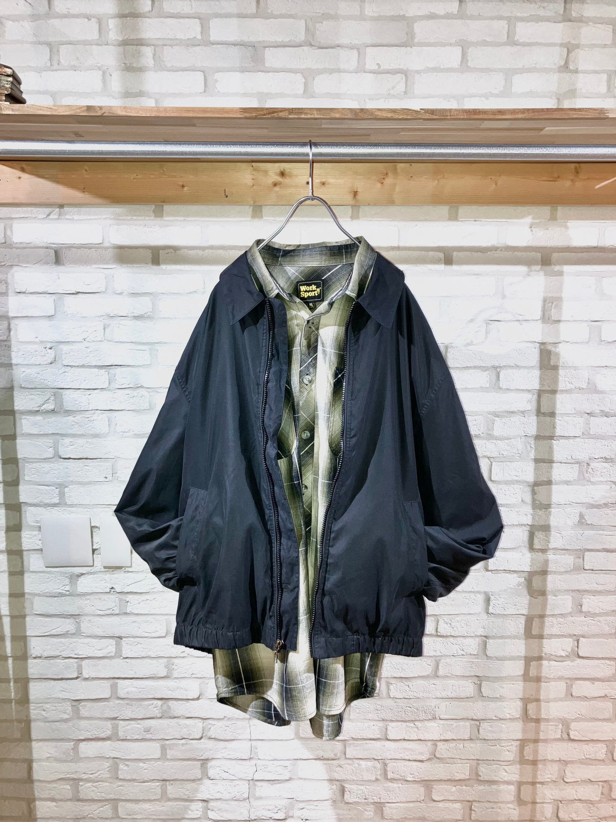 00s Ombre Check Shirt