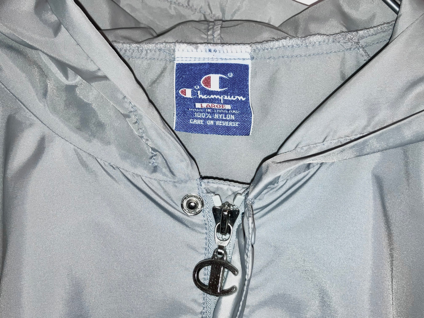 "Champion" Old Design Nylon Hoodie JKT