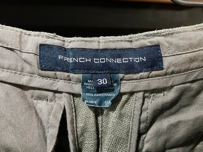 "FRENCH CONNECTION" 00s Design Ramie Pants
