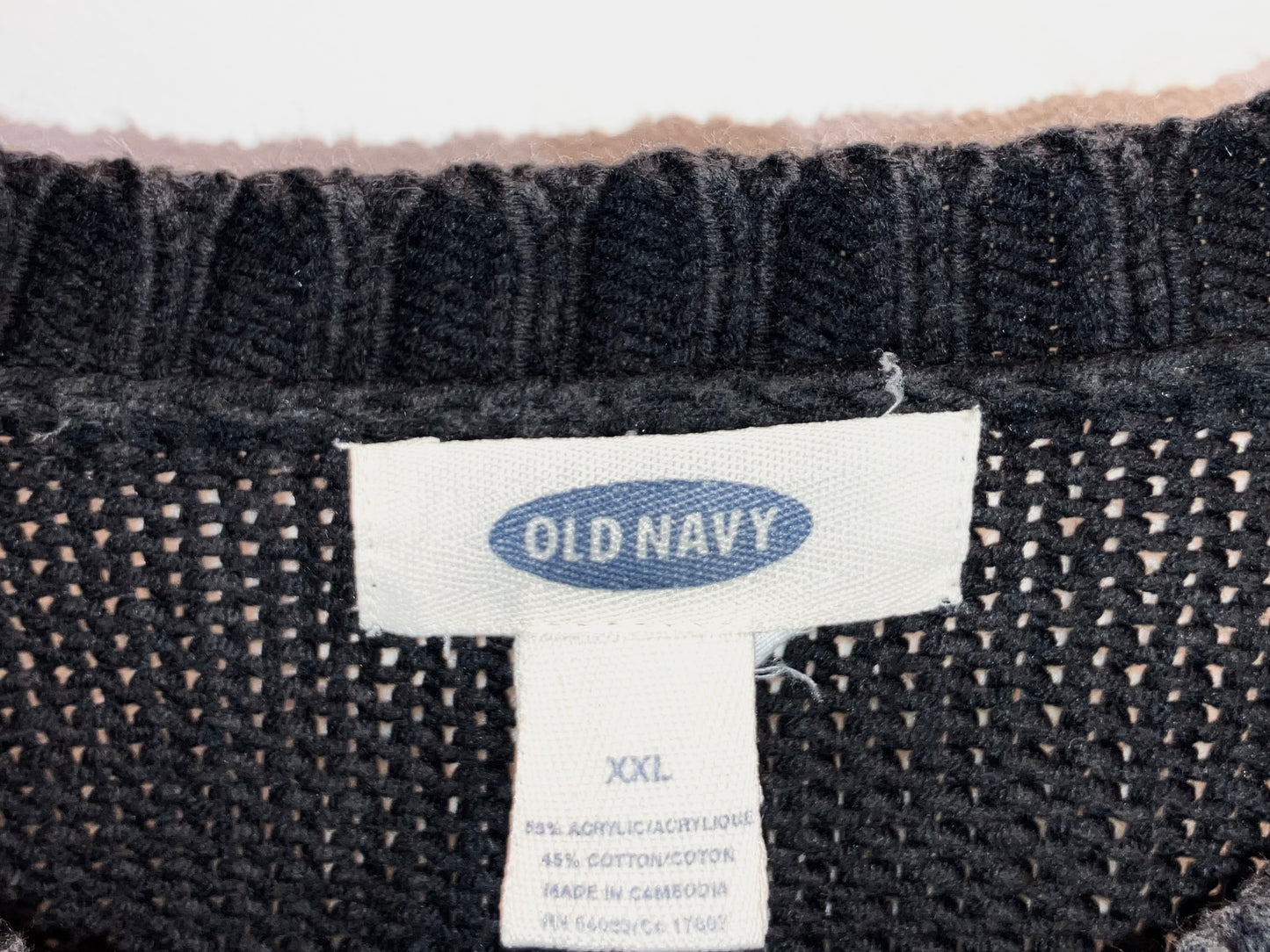 "OLD NAVY" Old Oversized Design Knit