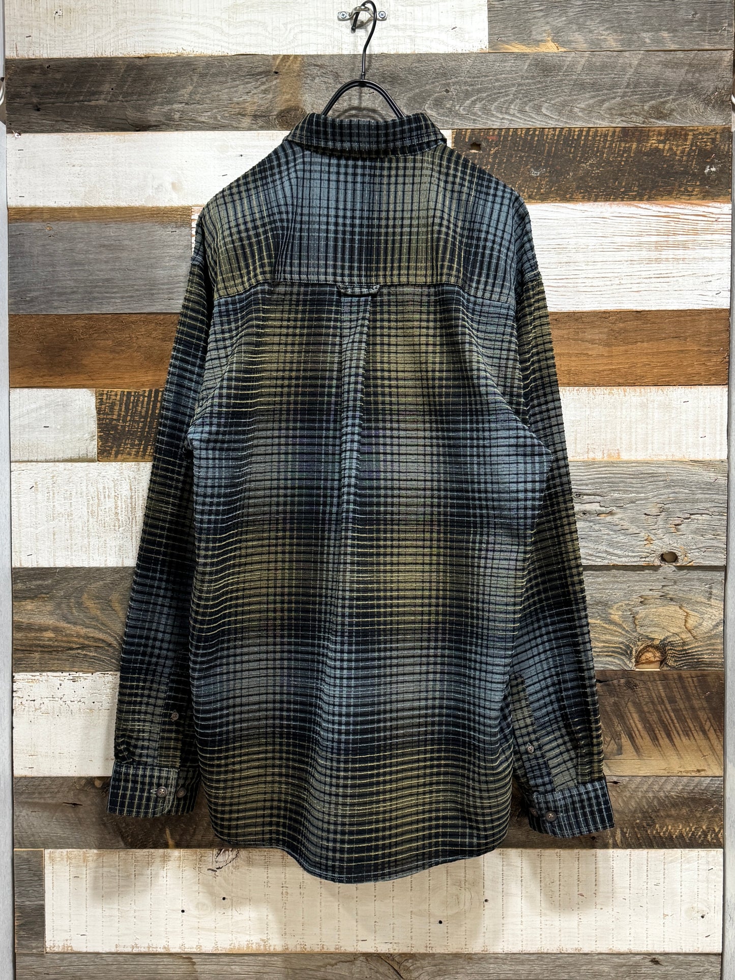 Old Shadow Plaid Flannel Shirt