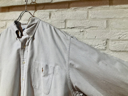 "Ralph Lauren" Old Oversized Stripe Shirt