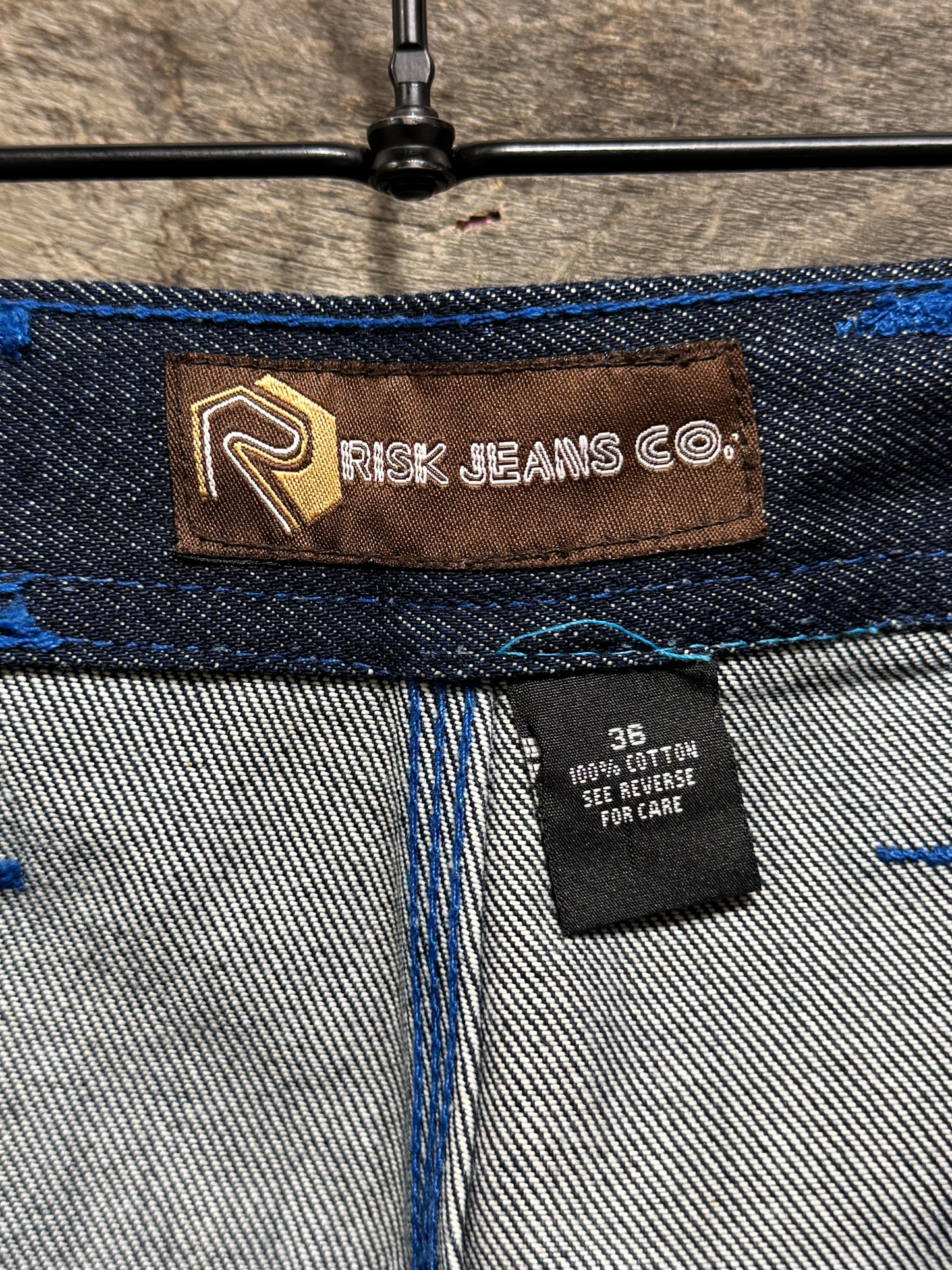 00s Risk Jeans Co. Blue Denim Shorts
