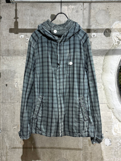 Y2K Plaid Design Lightweight Jacket