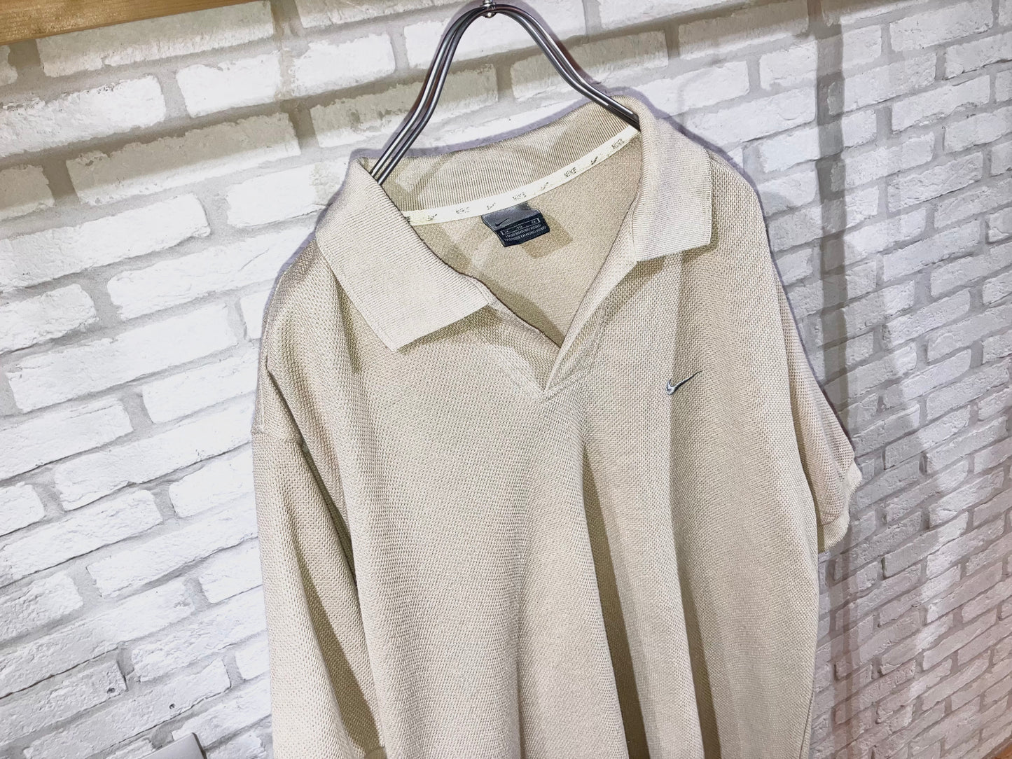 "NIKE" Old Skipper Polo Shirt