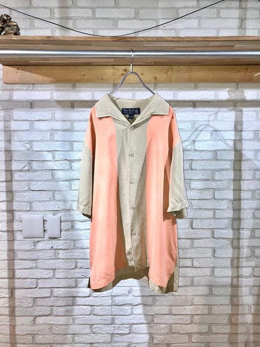 "NAT NAST" 00s Design Silk Shirt