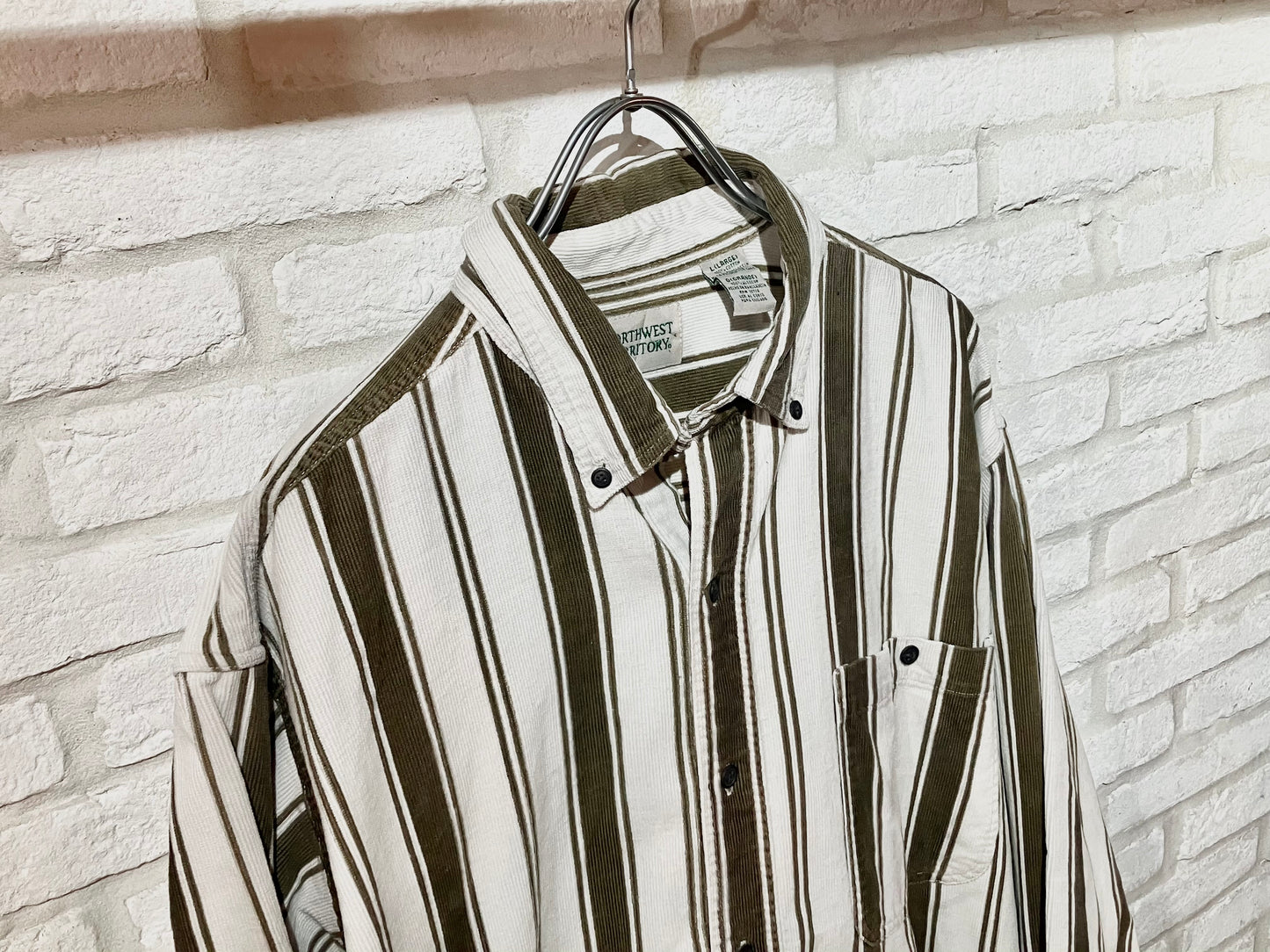 Old Stripe Couduroy Shirt