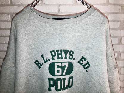 "Polo by Ralph Lauren" Old Printed Sweat