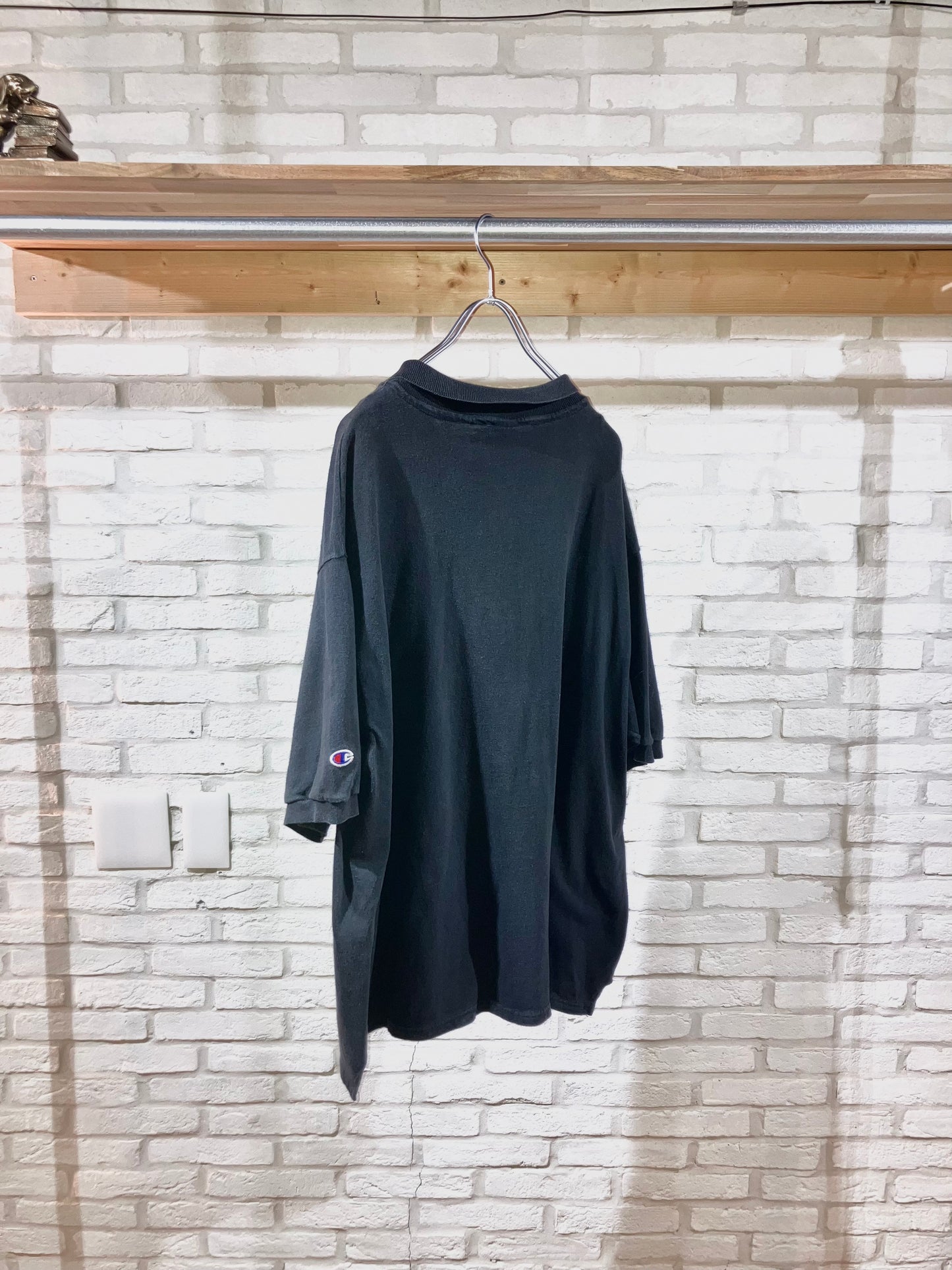 "Champion" Old TEE Fabric Polo Shirt