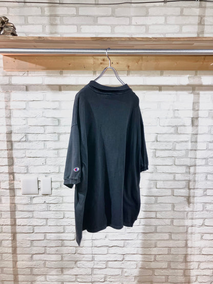 "Champion" Old TEE Fabric Polo Shirt