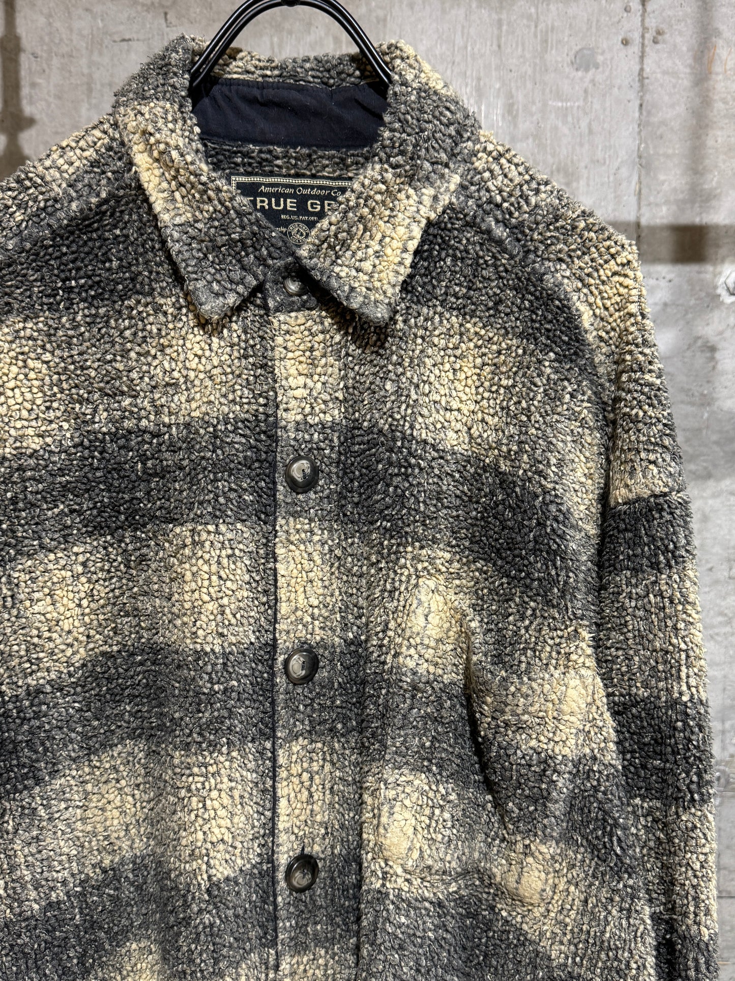 00's Boa Fleece Plaid Shirt