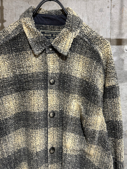 00's Boa Fleece Plaid Shirt