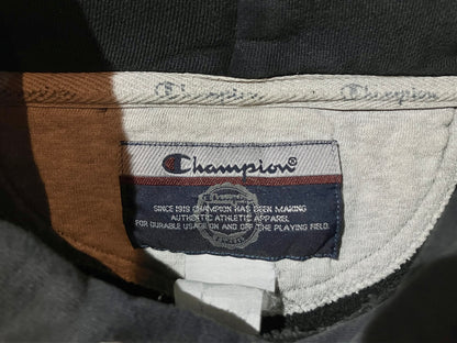 "Champion" 00s "BORO" Design Hoodie