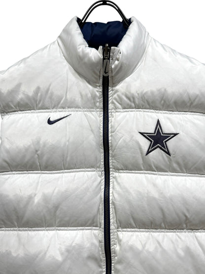 90s Nike Cowboys Reversible Down Vest