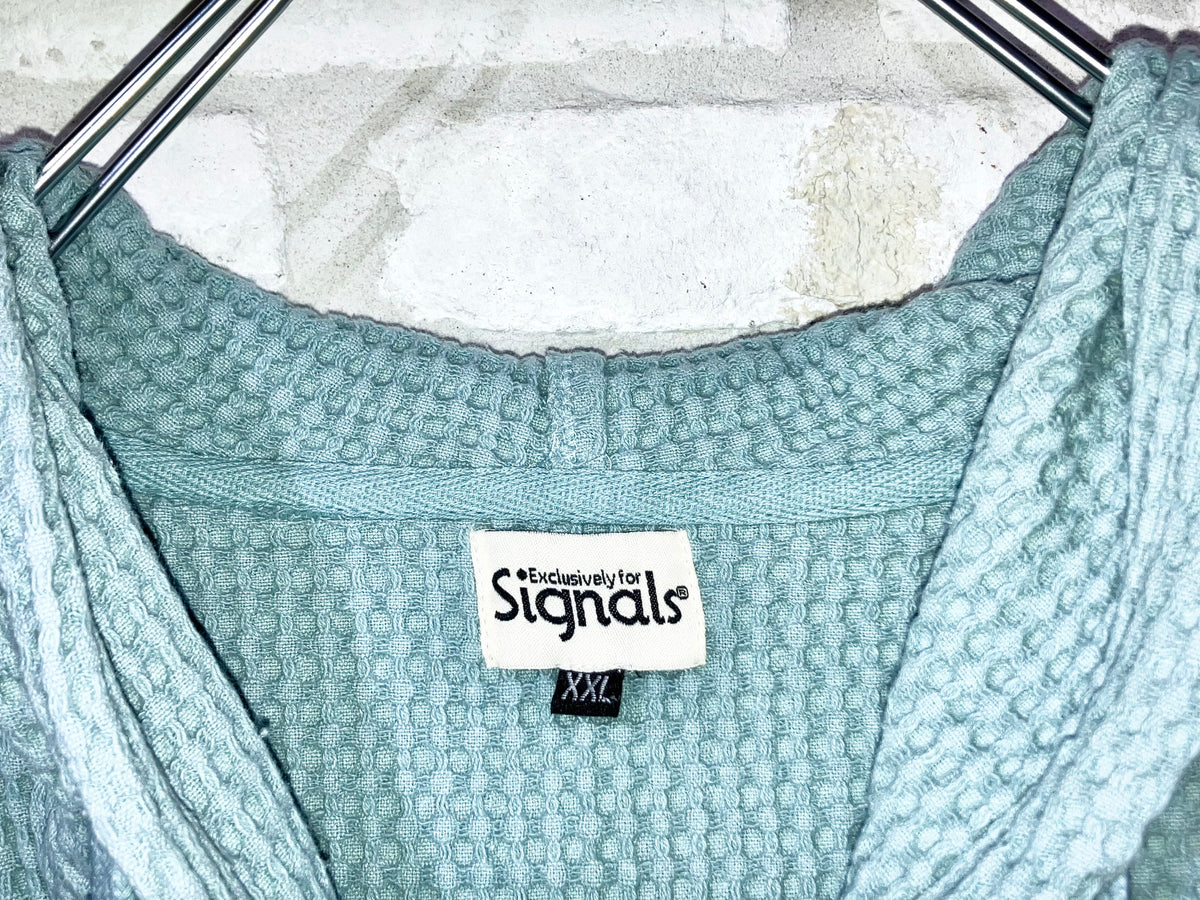 10s Oversized Design Themal Hoodie JKT