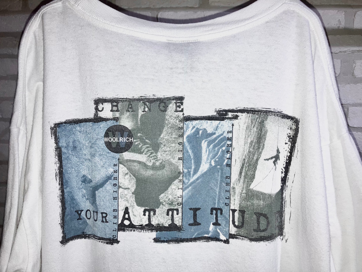 "WOOLRICH" Old Printed Tee