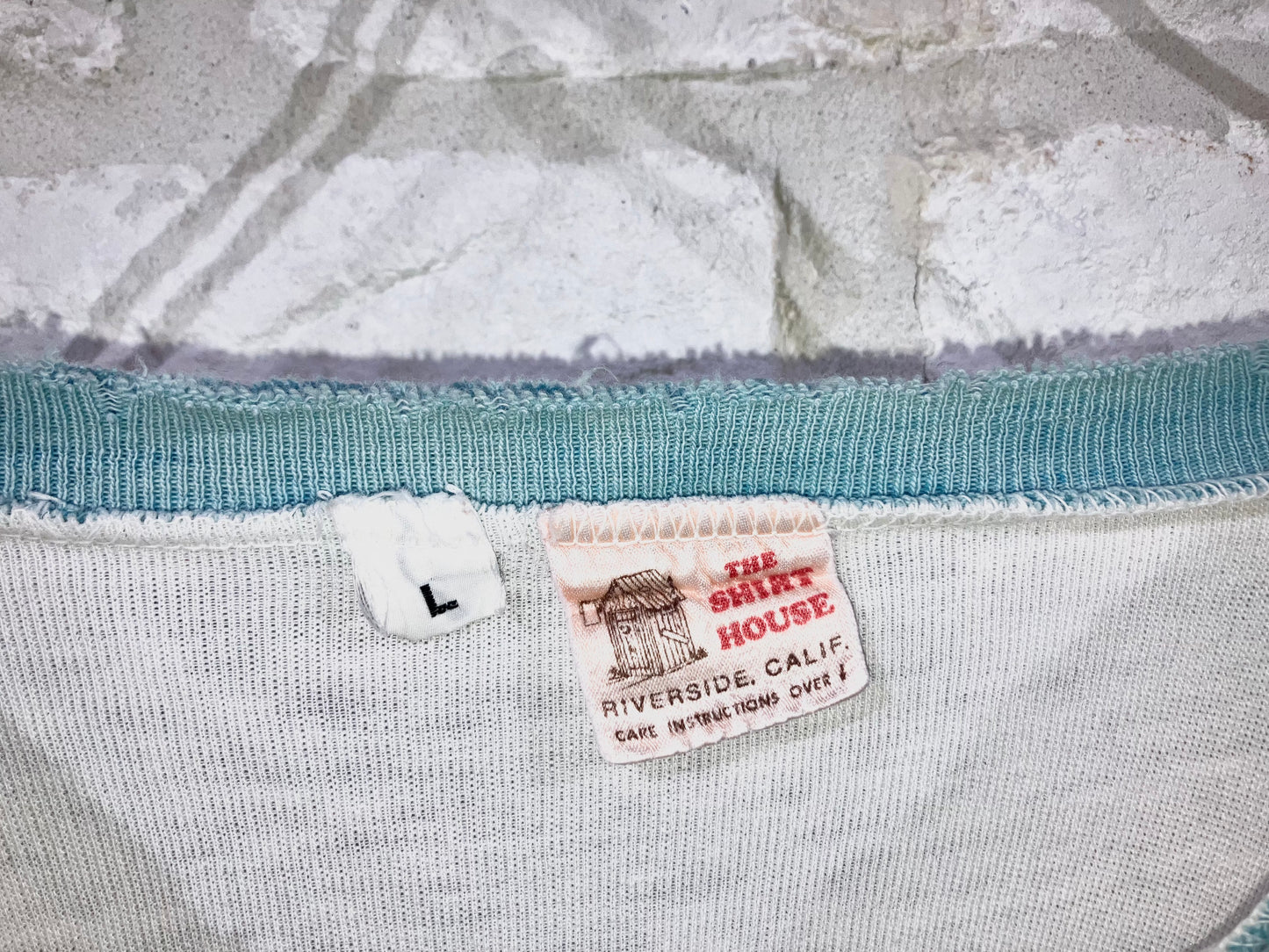 Vintage Printed Ringer Tee