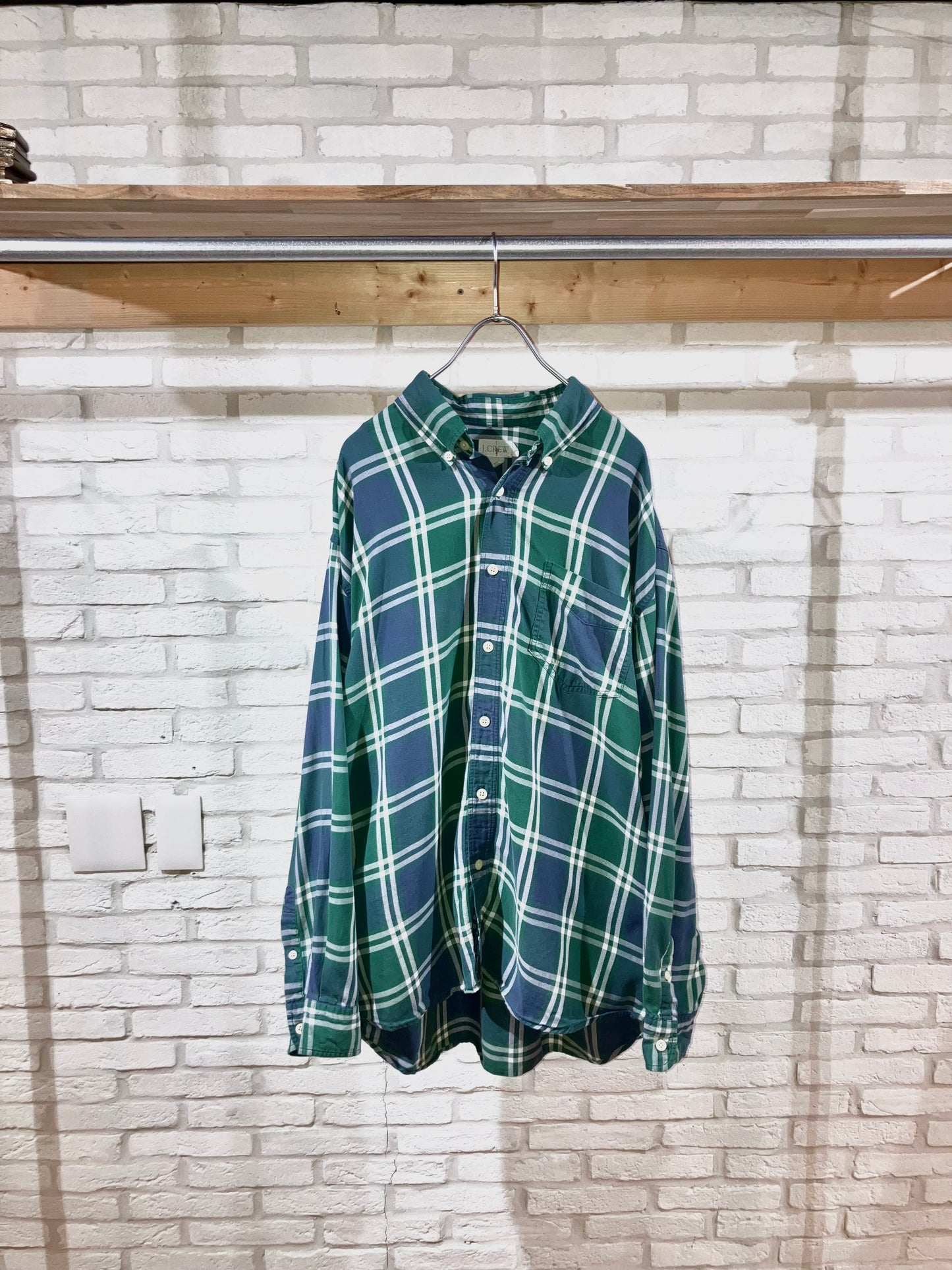 "J.CREW" Old Check Shirt