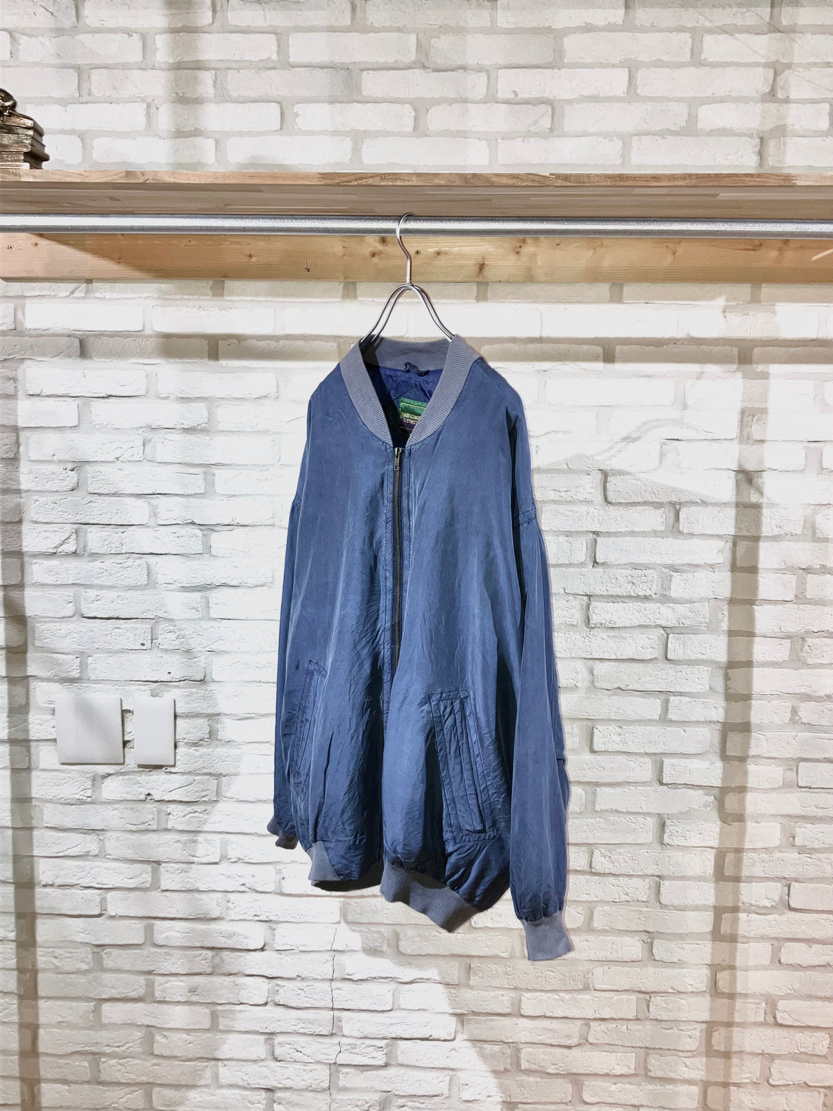 Old Design Silk Blouson