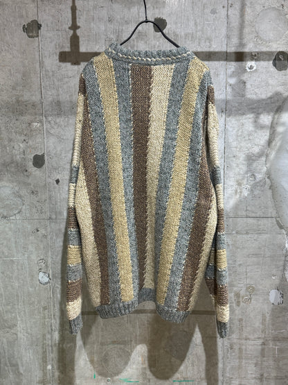 Old England made Wool Striped Sweater