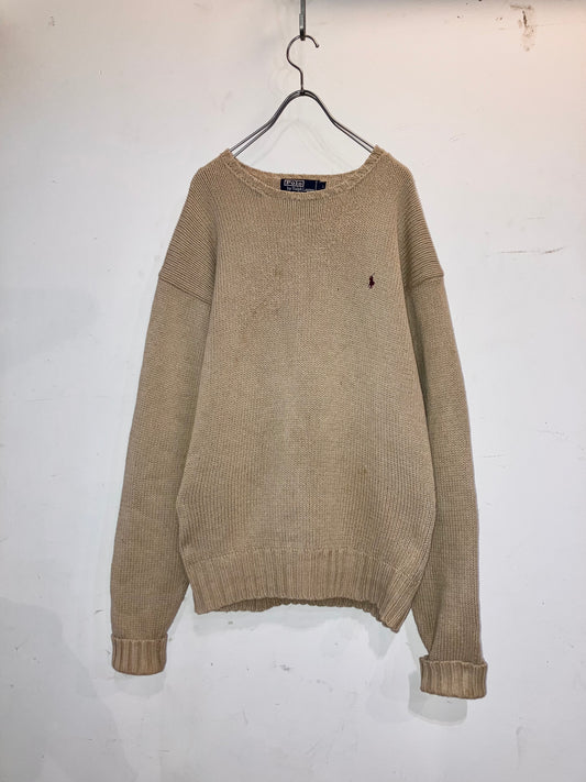 "Polo by Ralph Lauren" Old Design Cotton  Knit