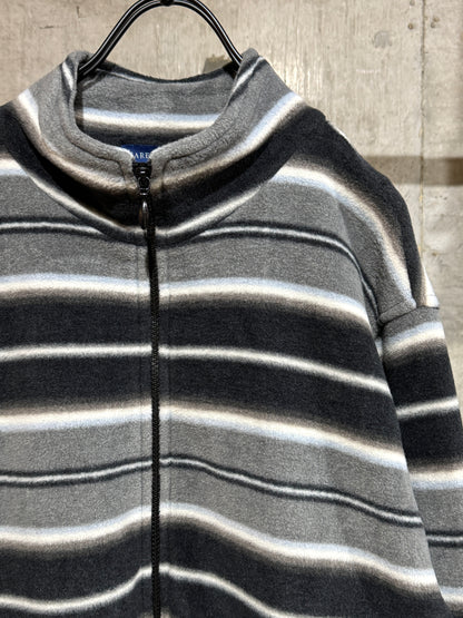 00's Striped Fleece Jacket