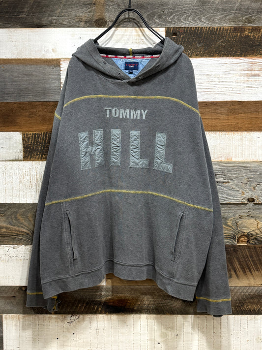 00s Tommy Jeans Knitted Boxy Hoodie