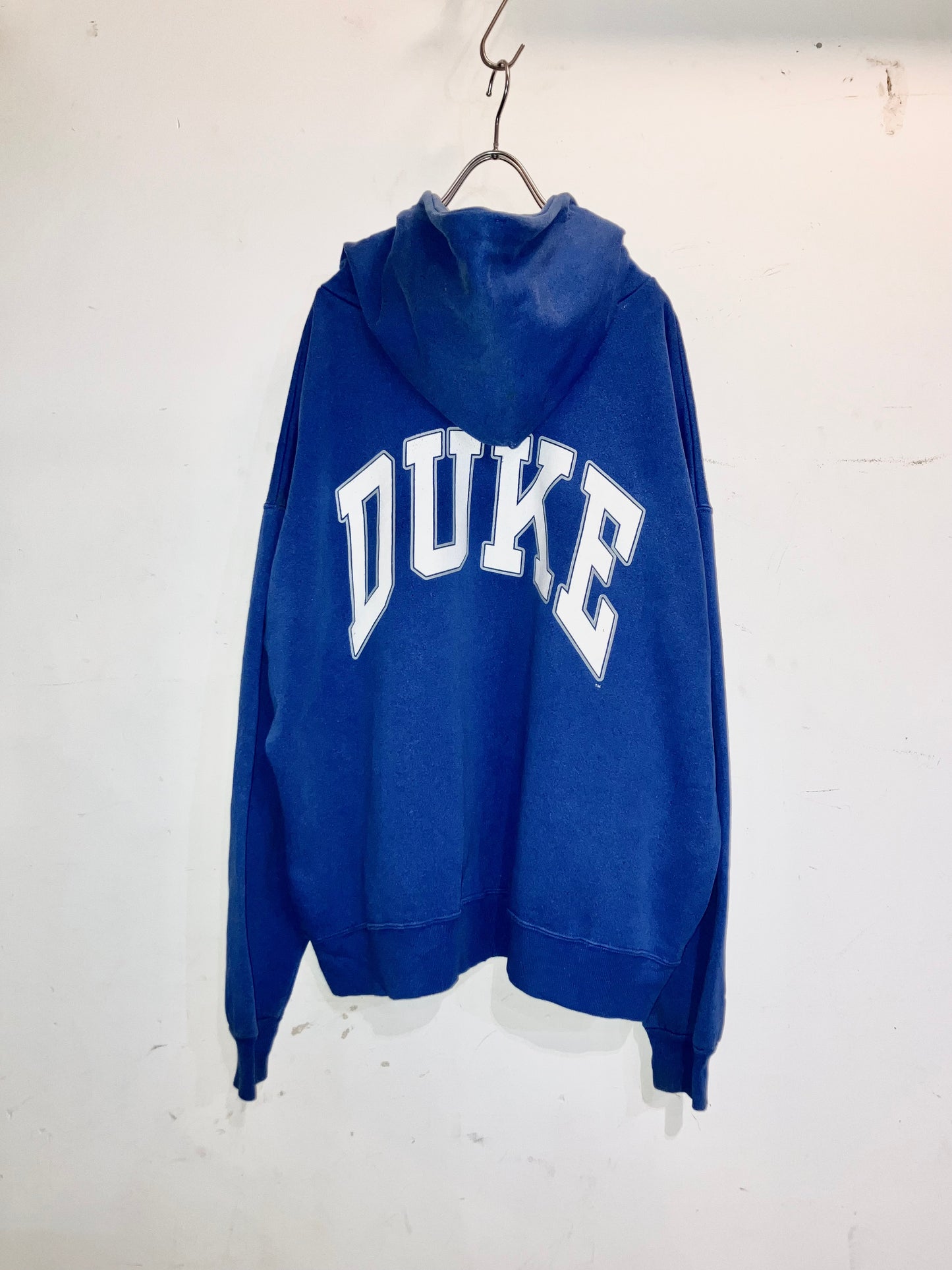 Old Oversized Printed Hoodie