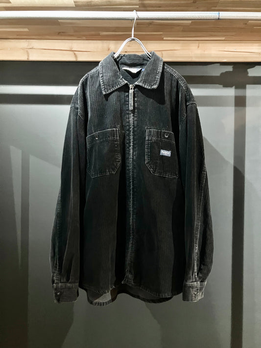 "Pepe jeans" 00s Design Couduroy Zip Shirt