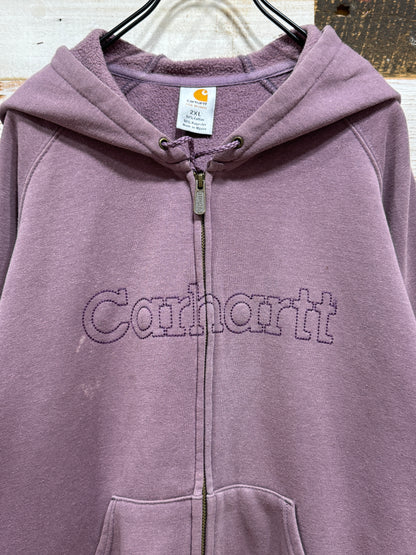 Old Carhartt Zip-up Hoodie