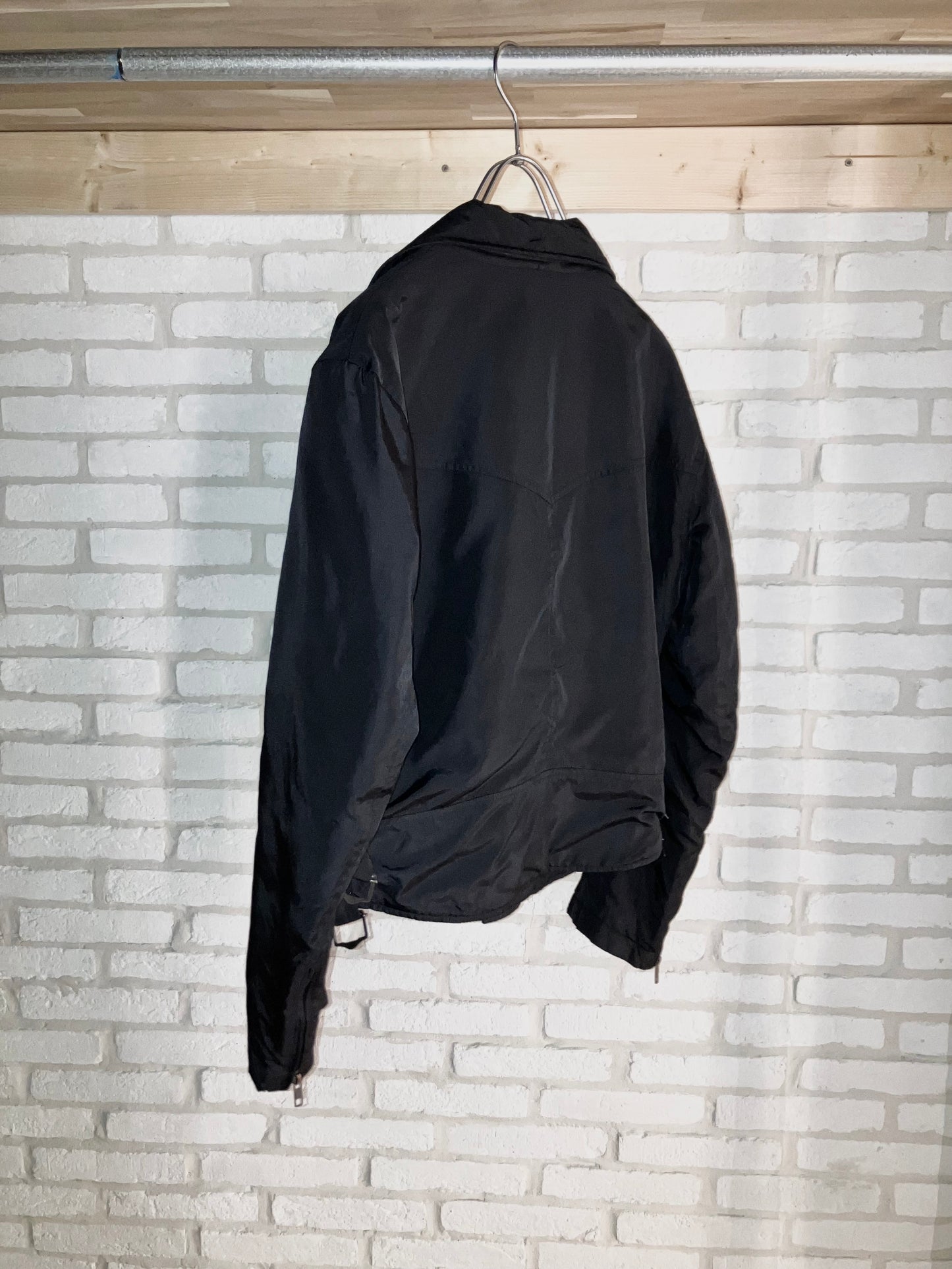 "DNKY" Old Nylon Double Riders JKT