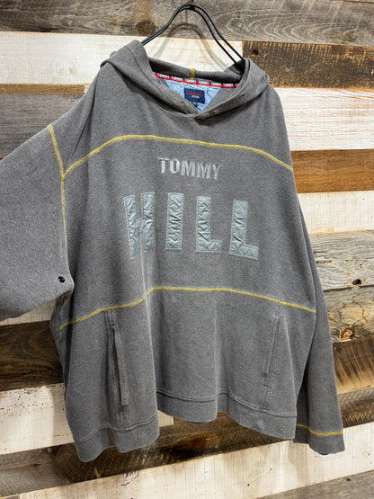 00s Tommy Jeans Knitted Boxy Hoodie