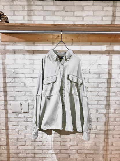 Old Oversized 2WAY Design Shirt