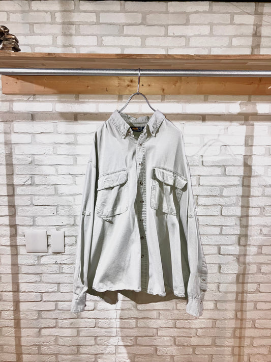 Old Oversized 2WAY Design Shirt