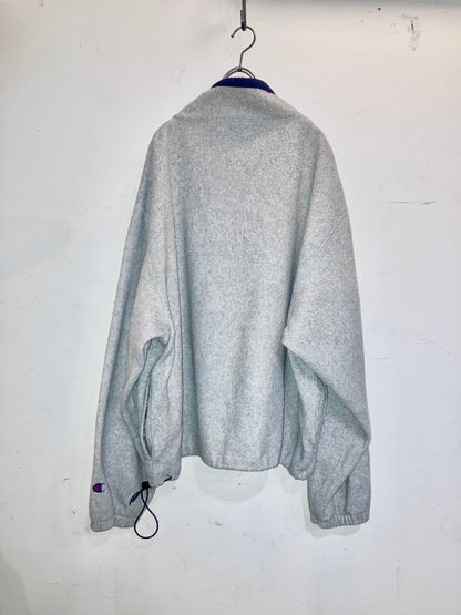 "Champion" Old Super Big Fleece Tops "Snap Tee Style"