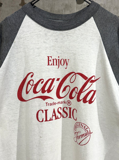Coca Cola Three Quarter Sleeve Long Tee