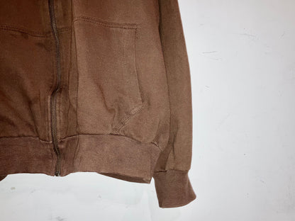 00s Oversized Double Face Zip Hoodie