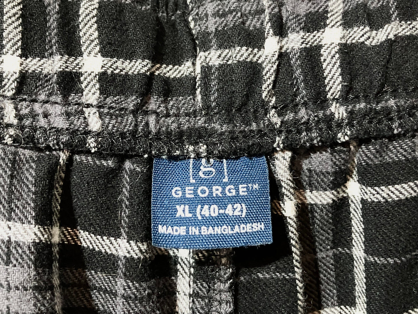00s Flannel Check EZ Pants