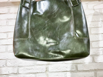 00s Vinyl Leather Design Bag