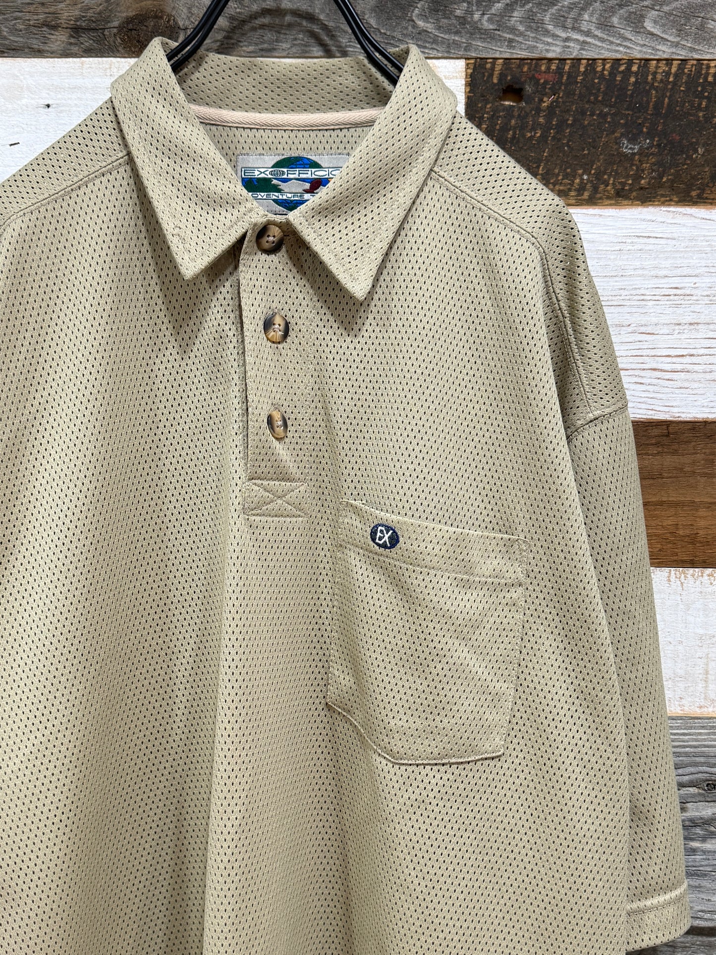 90s Mesh Polo Shirt
