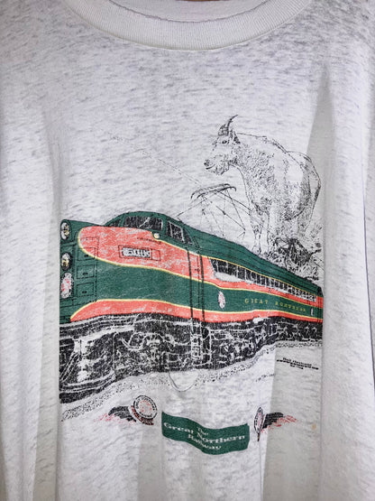 Old Oversized Printed Tee