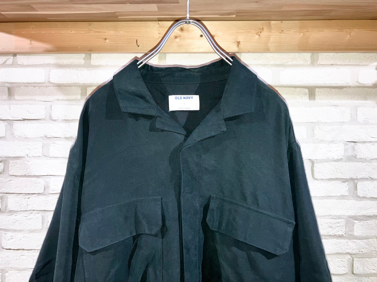 "OLD NAVY" 10s Design Rayon Shirt