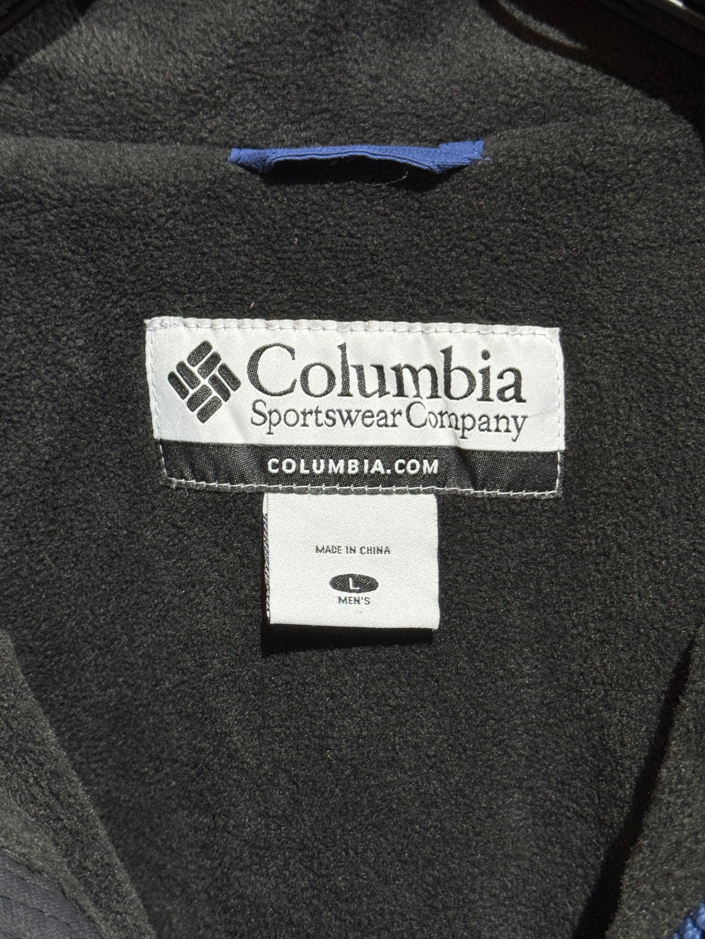 Columbia Cobalt Blue Fleece Lining Jacket