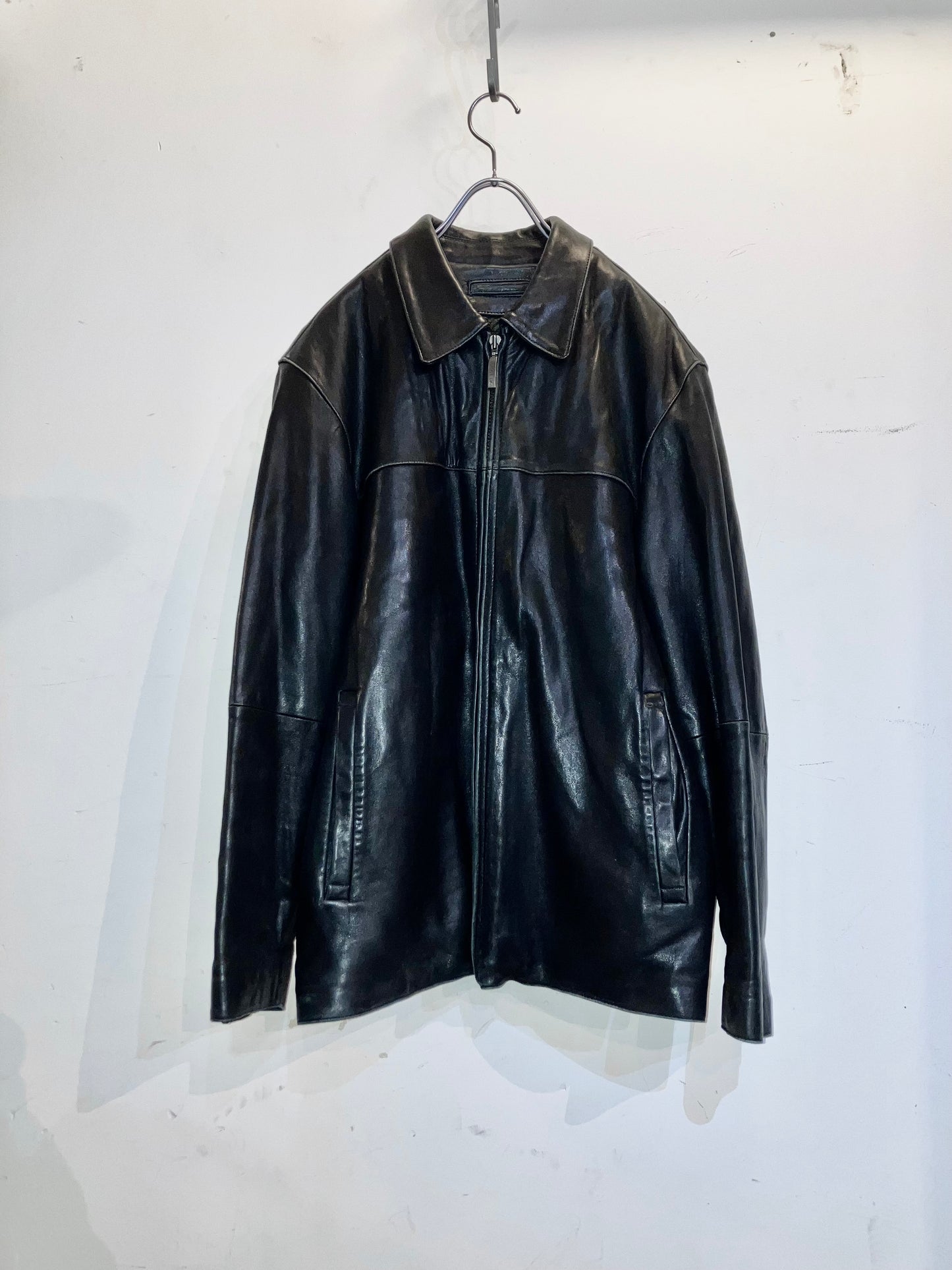 "claiborne" 00s Lamb Leather JKT