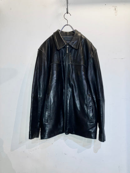 "claiborne" 00s Lamb Leather JKT