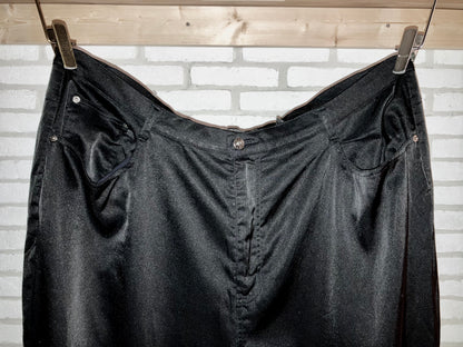 Old Super Wide Satin Pants