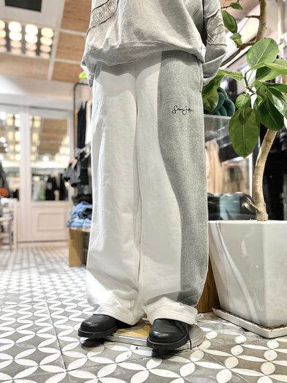 REMAKEBYK × Business as Usual Split Pants WHT