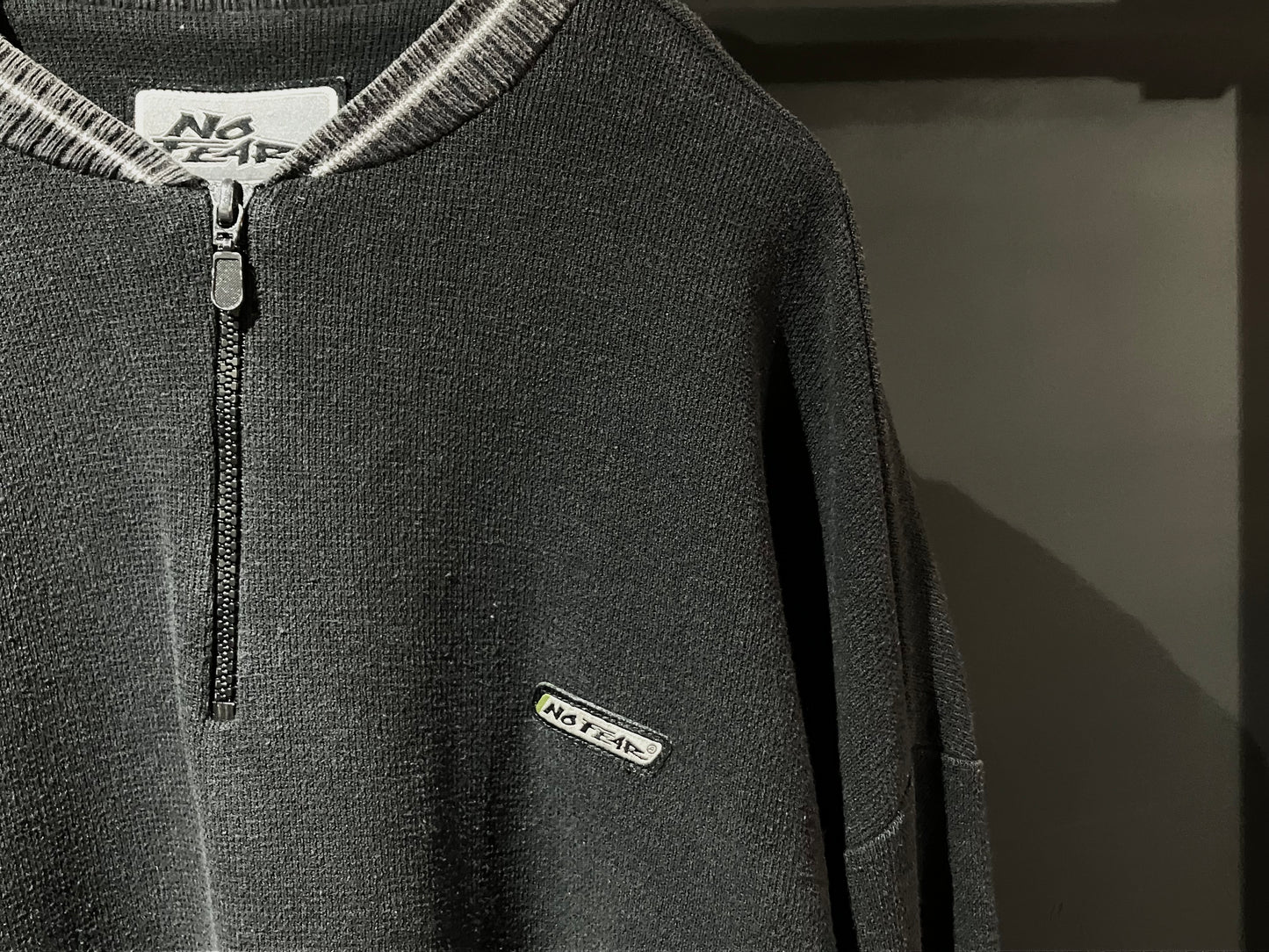 "NO FEAR" Old Design Half Zip Tops