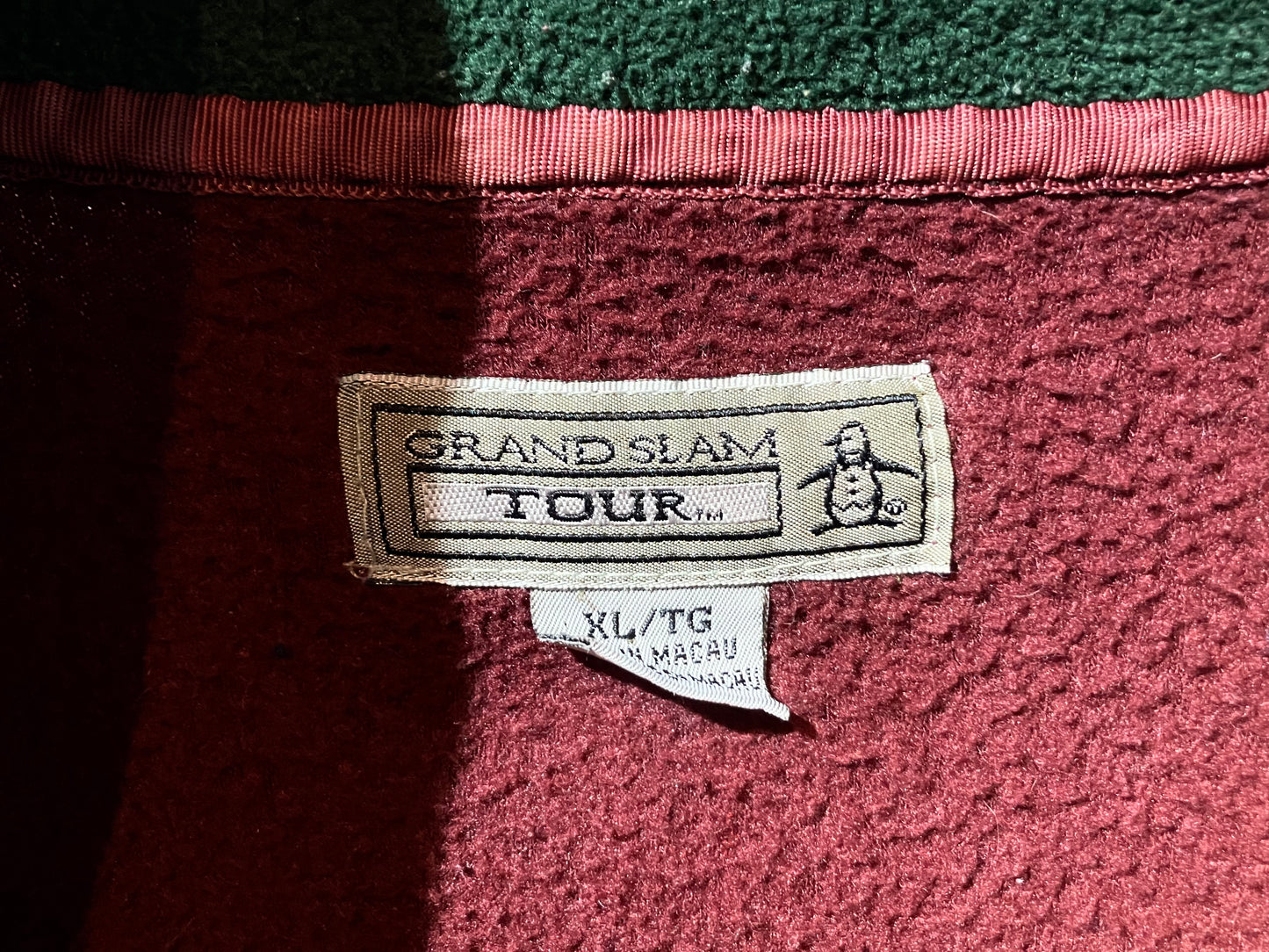 Old Design Fleece Half Zip Tops