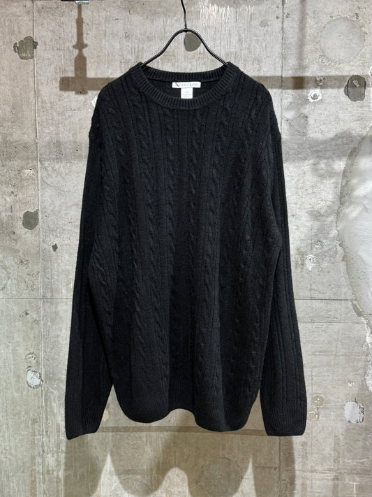 GEOFFREY BEENE Cable Sweater